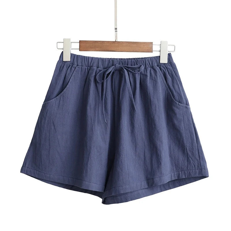 Women’s Casual High-Waist Summer Shorts – Breathable & All-Match